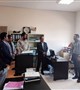 بازدید رئیس شبکه و مرکز بهداشت شهرستان نرماشیر از واحدی های فنی و اداری
