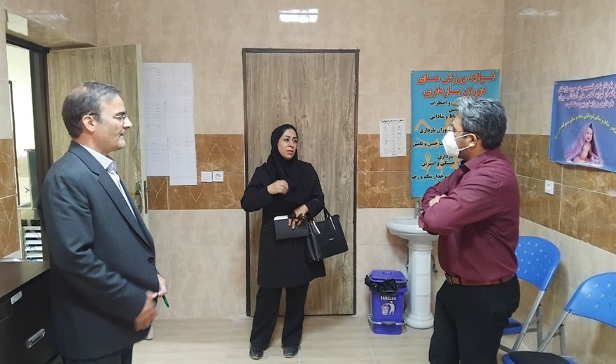 بازدید رئیس جدید شبکه ومرکز بهداشت از مراکز خدمات جامع سلامت  شهری و روستایی شهرستان نرماشیر