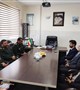 دیدار فرمانده سپاه نرماشیر با رؤسای جدید شبکه  ومرکز بهداشت و بیمارستان  جوادالائمه(ع)شهرستان نرماشیر