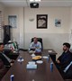 دیدار معاون سیاسی و اجتماعی  فرمانداری با رؤسای جدید شبکه  ومرکز بهداشت و بیمارستان جوادالائمه(ع)شهرستان نرماشیر