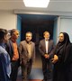 بازدید مدیرکل سازمان انتقال خون استان کرمان از بیمارستان جوادالائمه(ع) نرماشیر