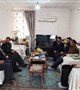 دیدار مسئولین حوزه سلامت شهرستان نرماشیر با جانباز سرافراز آقای حسین رجایی